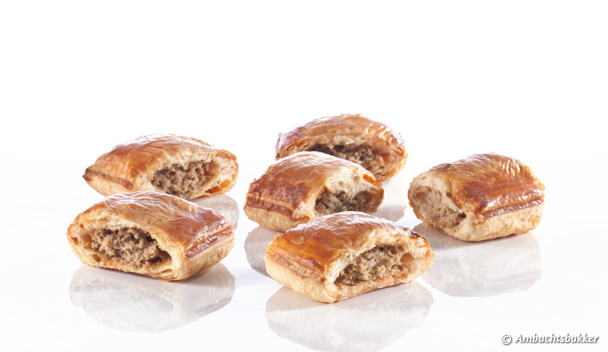 Saucijzenbroodje half