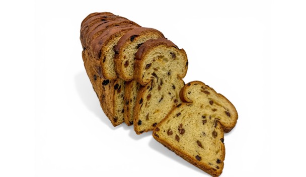 Rozijnenbrood heel