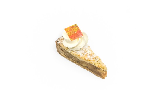 Appelpunt met slagroom