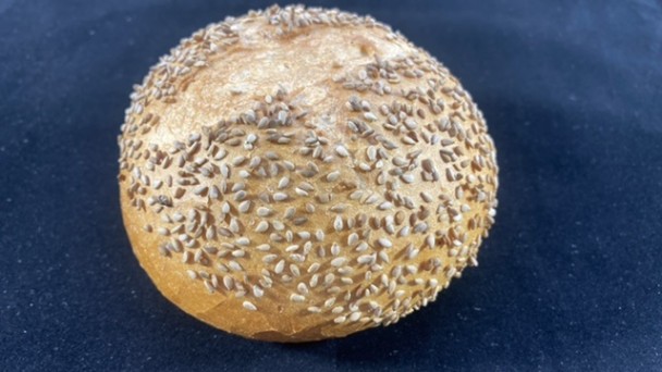 Harde witte bol sesam